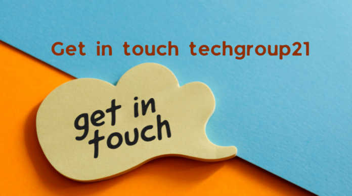 get in touch techgroup21